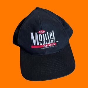 90's vintage the montell Williams show snapback baseball cap trucker hat OSFM